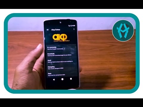 Aicp Android 7 1 Nougat Nexus 5 Awesome Rom Youtube