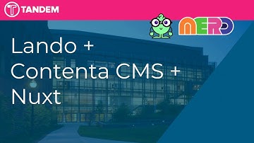 Contenta CMS (Drupal API) + Nuxt.js