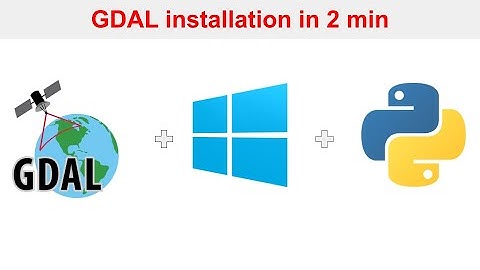 GDAL installation | anaconda | jupyter notebook | python | tekson
