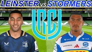 LEINSTER vs STORMERS - URC 2026 Semi FINAL Live Commentary