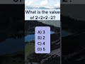 solve this arithmetic problem! #maths #braingame #mathematics #puzzle