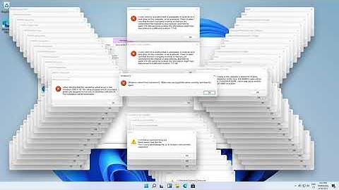Windows 11 Crazy Error | 1080p60
