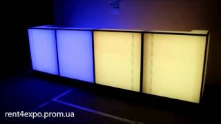 Аренда светящейся барной стойки от Rentcity(, 2013-04-11T09:36:16.000Z)