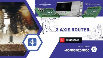 3-Axis CNC Wood Router