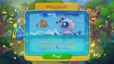 Fishdom 2021 - Mini Game 61   #Playrix​​​ #Fishdom​​​ #gaming
