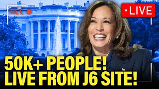 LIVE: Kamala Harris Holds HISTORIC SPEECH on The ELLIPSE in DC