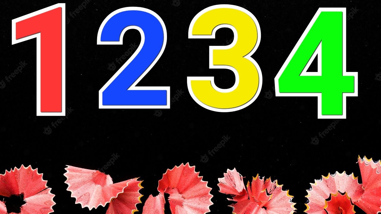 Learn 1234 for kids abc colortv abc toddlers abcd number 