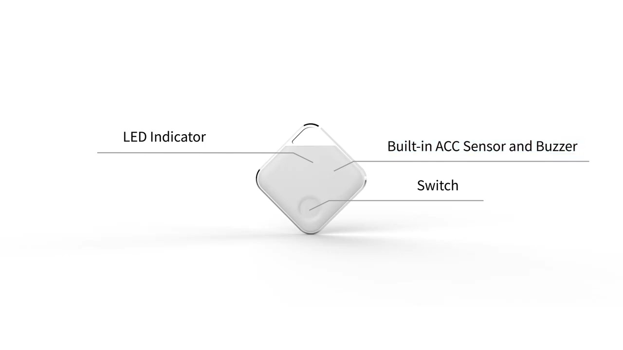 anti-smarrimento, dispositivo GPS bidirezionale con allarme, localizzatore per telefono, portafoglio, chiave per animali domestici, bambini, colore , facile da installare