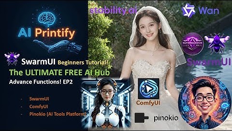 🔥 SwarmUI Tutorial! The ULTIMATE FREE AI Hub Advance Functions! EP2 Like a Pro!