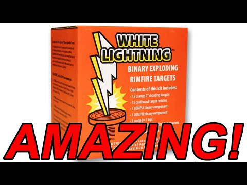 TANNERITE 22LR White Lightening Demonstration review! Amazing!