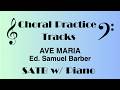 Ave Maria | SATB Full Choir w/ Piano | Arr. Samuel Barber