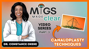 MIGS Made Clear - iTrack Advance, OMNI, Streamline Part 3 - Learn about Glaucoma Canaloplasty