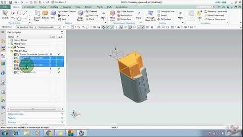 How to create a body without parameter in NX ?Replace with independent sketch,Remove parameter