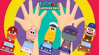 Bingo Song Surprise Egg With Finger Family Stamp Transformation play - Nursery Rhymes & Kids Song