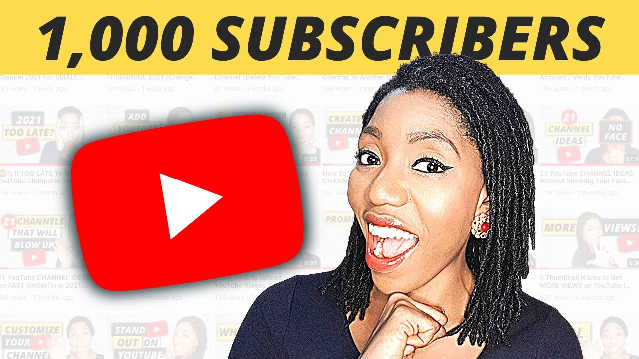 How To Get 1,000 SUBSCRIBERS On YouTube FAST ⚡ 7 YouTube GROWTH