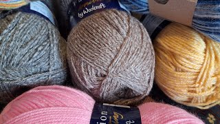 'Little Wool Shop' 'Poundland'yarn haul  24th April 2024