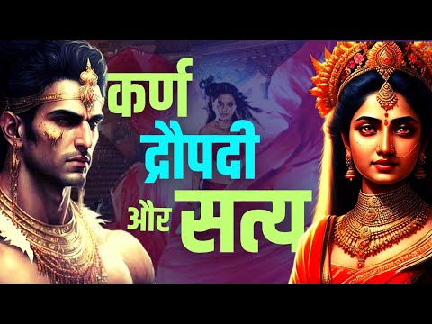 Draupadi Karna Mahabharat  truth behind hindu scriptures  Why bad happened to karan