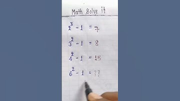 Math Solve It ? || Math puzzle #shorts #maths #shortsvideoviral #shortsvideo #question #mathtricks