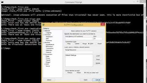 check_first demonstration