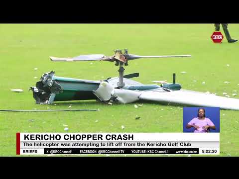 Environment PS Festus Ng’eno survives helicopter crash