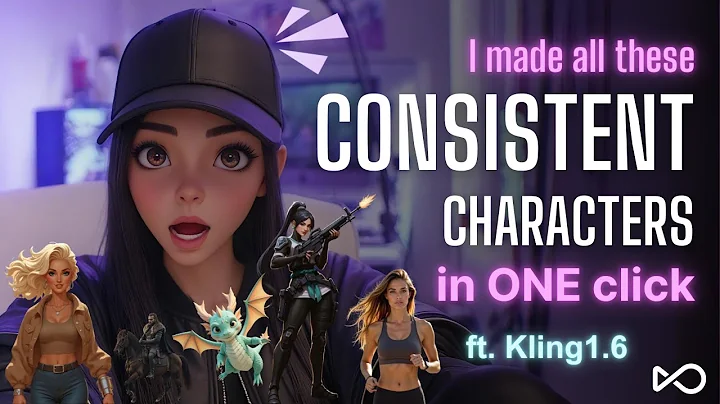 Consistent Character from ONE image (no training set required) + Kling 1.6 Image to Video