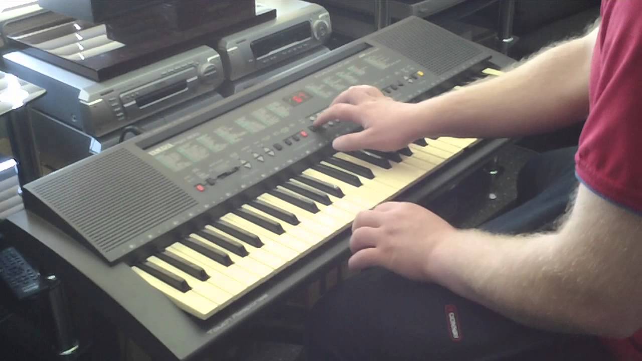 Yamaha PSR-300 Keyboard 100 Sounds & Features Part 2/2