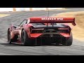 NEW Brabham BT62 Lovely V8 Sound! 700hp, 972kg track-only toy at Goodwood FoS 2018