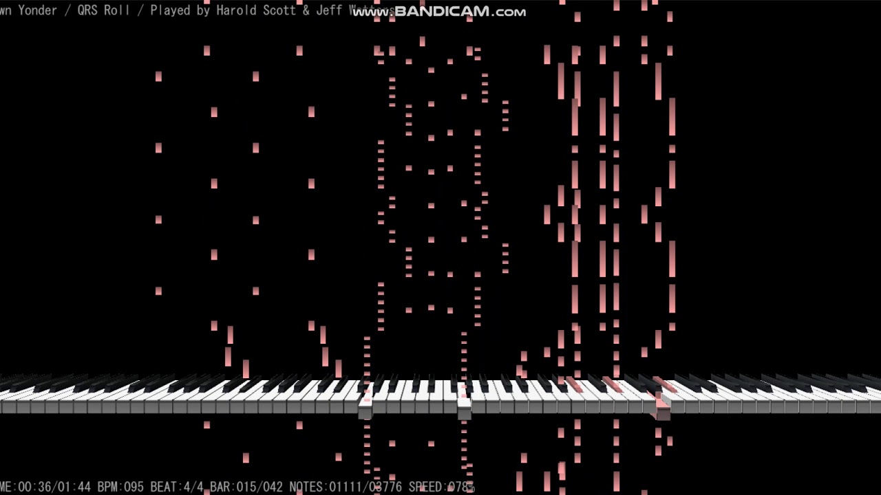 Down Yonder QRS piano roll YouTube