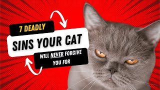 7 Deadly Sins Cats Will NEVER Forgive You For!