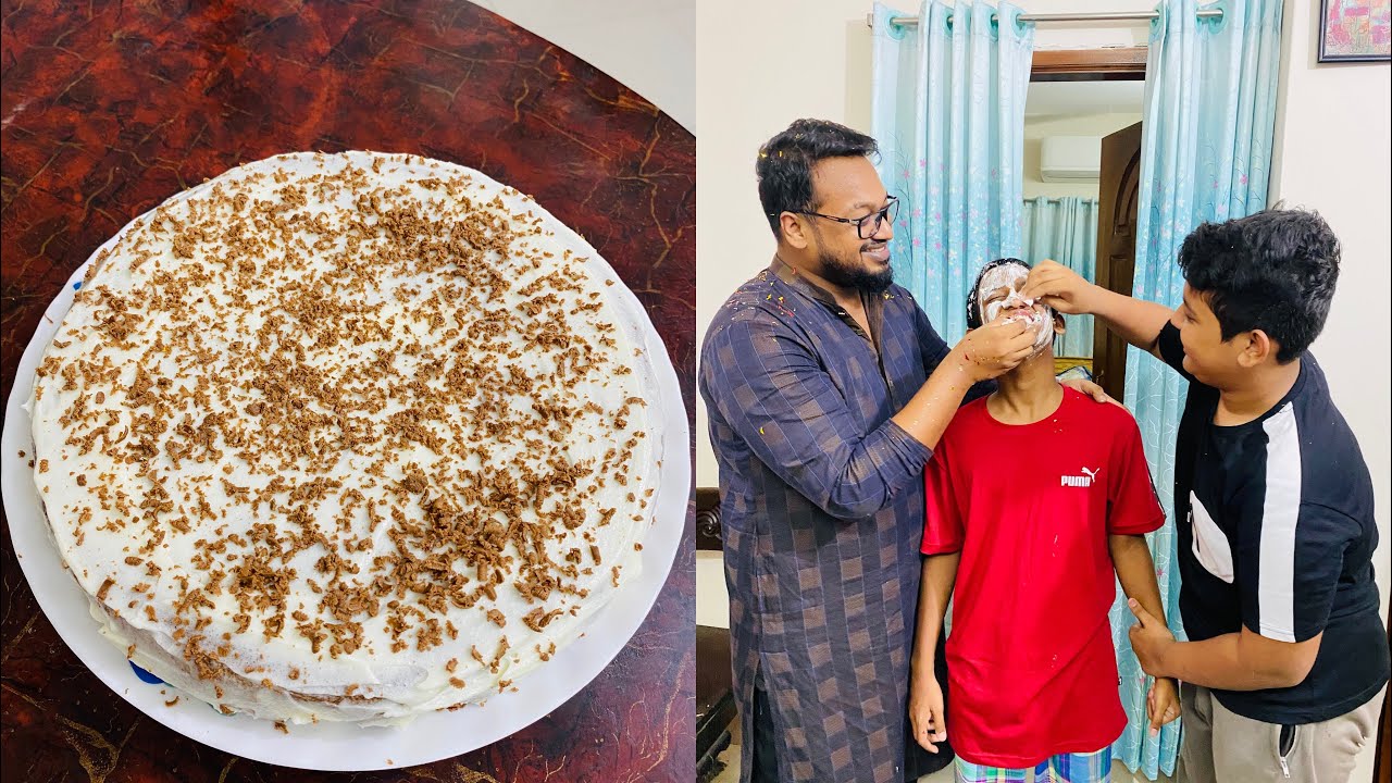 আমার ছোট রাজপুত্রের জন্মদিন ❤️পরীক্ষার মধ্যে কেমন কাটলো ওসমানের জন্মদিন।ওর জন্য বানালাম চকলেট কেক🎂