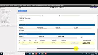 How to receive material against purchase order GRN in EVA ERP screenshot 4