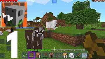 Craftsman : Gameplay walkthrough : Part 1 : Survival (Android,iOS)