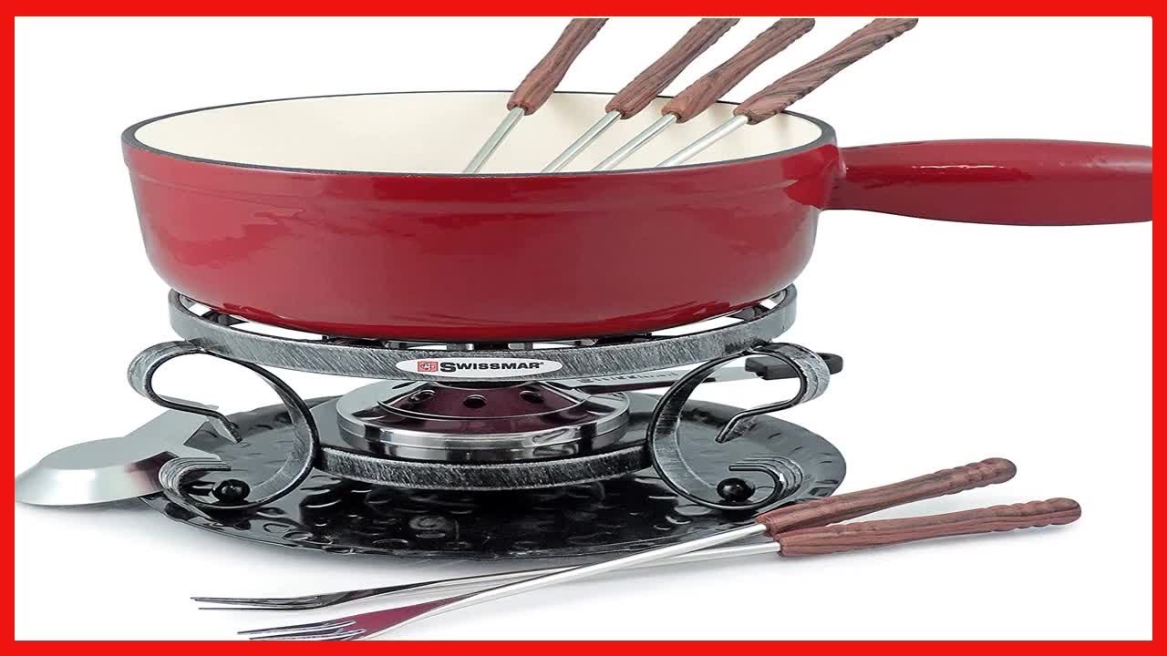 Swissmar Wrought Iron Rechaud with Fondue Burner by Swissmar