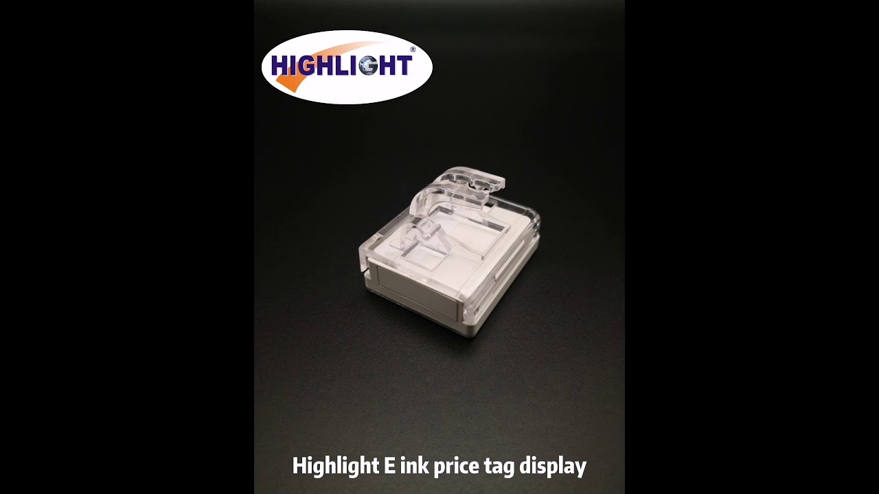 E ink price tag display YouTube