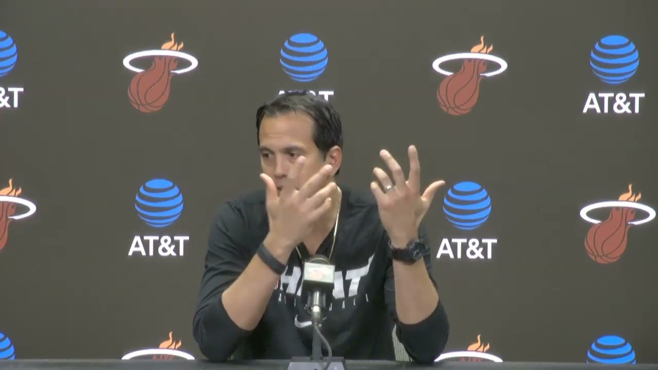 Erik Spoelstra on Victor Oladipo's minutes restriction