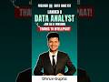 Got a Data Analyst Job as a Fresher | Best Data Science Course | Intellipaat Review #Shorts