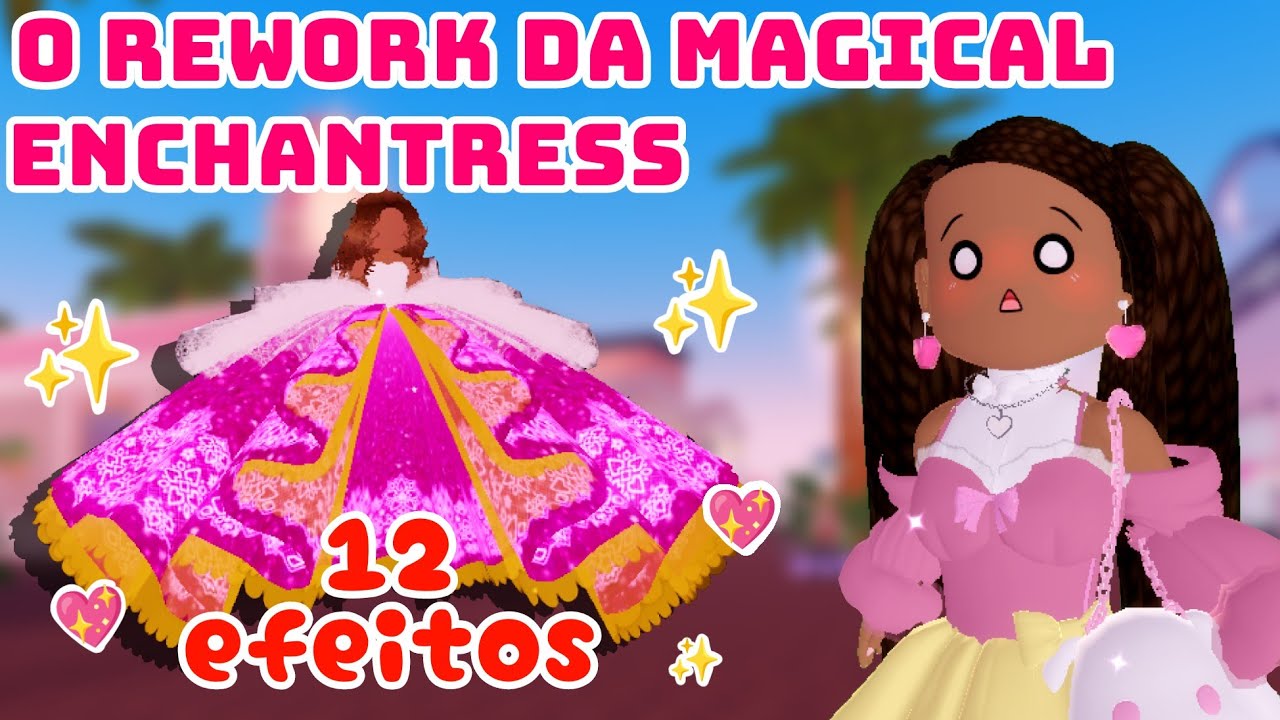 MOSTRANDO O RETRABALHO DA MAGICAL ENCHANTRESS SKIRT