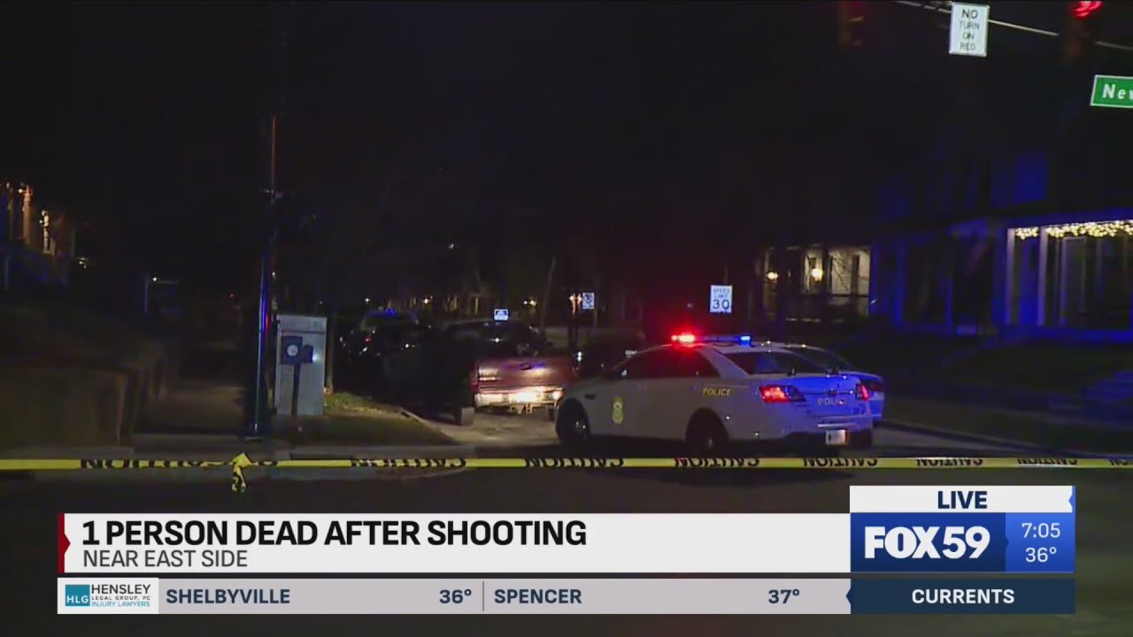 Man killed in near east side shooting - YouTube