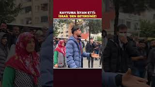 Batman Belediyesine Kayyum Atanmasına İstan Eden Genç: İsrailden Betersiniz Resimi