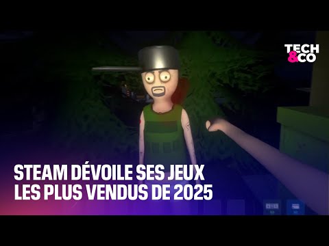 Steam dévoile ses jeux les plus vendus de 2025