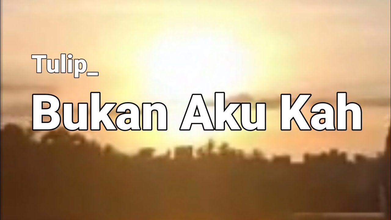 Tulip _-_ Bukan Aku Kah || Music Video Lyrics lagu || RaquestRQ San