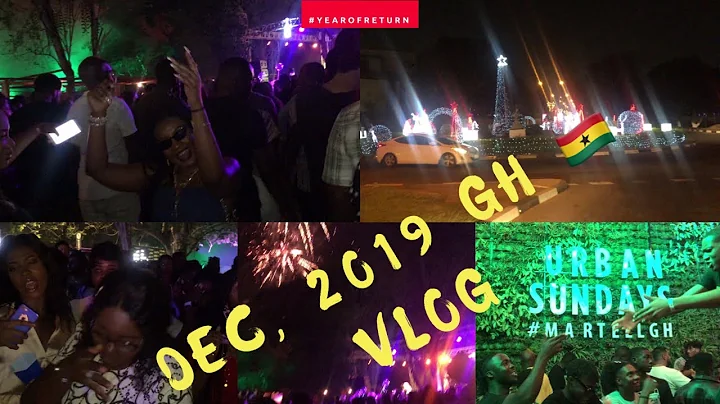 DECEMBER IN GHANA VLOG ||YEAR OF RETURN GHANA #YEAROFRETURN  //PART 1 - BLOOMBAR,TRIBAL JUNGLE PARTY