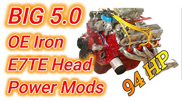 Modify SB Ford OE iron heads for a 94 HP gain