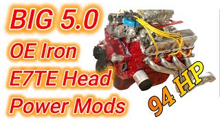 Modify SB Ford OE iron heads for a 94 HP gain