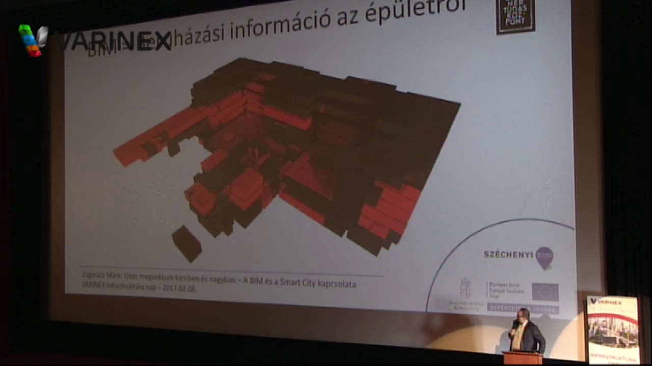 Okos megoldások kicsiben és nagyban-a BIM és a Smart City kapcsolata - VARINEX Infrastruktúra nap