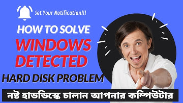 Windows detected a hard disk problem।।windows detected a hard disk problem solve easily।।Mam it pro