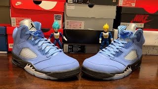 [Update Video 11] - Jordan 5 Retro: UNC University Blue Real Vs. Fake 2023