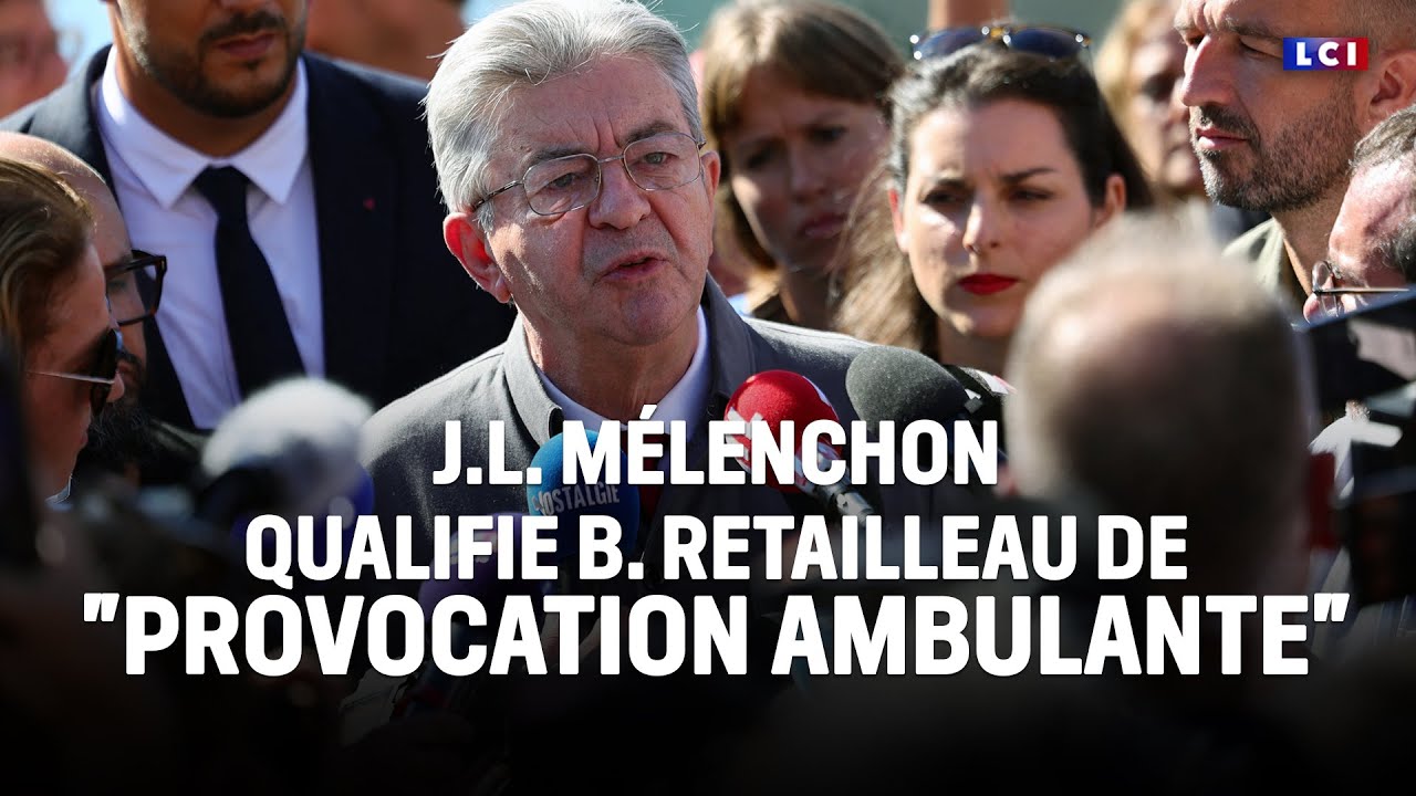 Mobilisation du 18 septembre : la prise de parole de Jean-Luc Mélenchon｜LCI