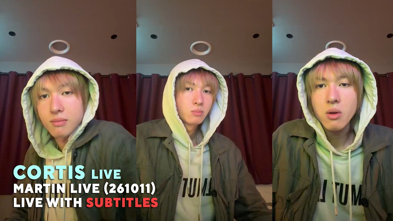 MULTI SUB] CORTIS WEVERSE LIVE (2026.10.11) MARTIN LIVE - YouTube