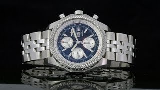 Breitling Bentley GT Racing Black Dial Chronograph Automatic Mens Watch A13363